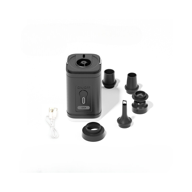 Compact Air Pump - Travel Accessories black colour