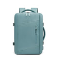 Expandable Travel Backpack: Ultimate Carry-On Laptop Baggreen colour 